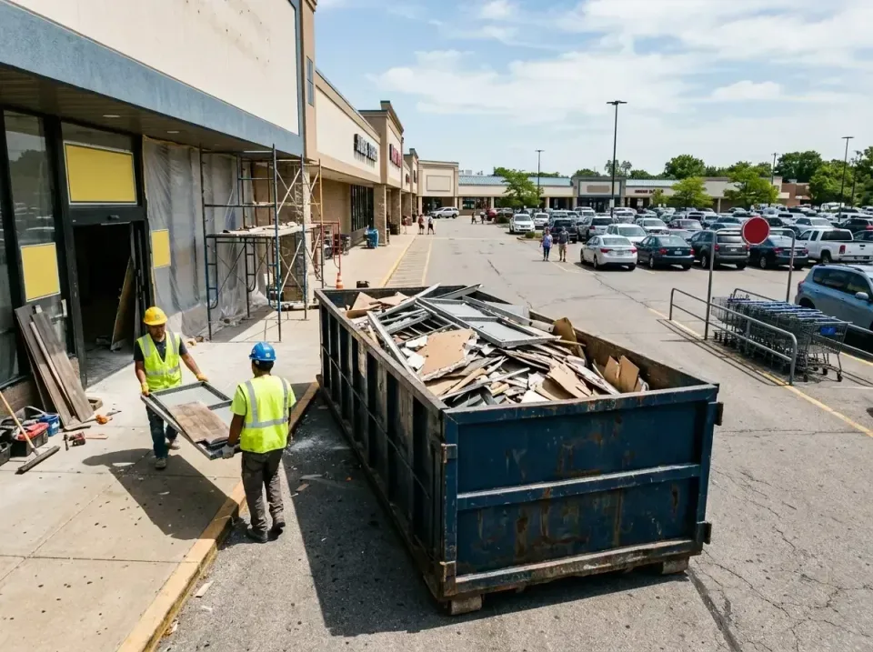 retail-store-renovation-debris-003 — frequently asked questions, Roll-off Dumpster Rentals in East Point, GA